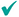 check mark